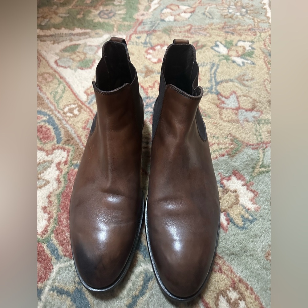 Tod's Rich Brown Leather Ankle Boots